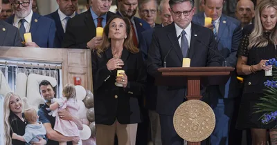 Bipartisan Group of Lawmakers Hold Vigil for Charlie Kirk