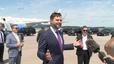 JD Vance Crosses Paths with Kamala Harris in Wisconsin, Calls Her 'disgraceful'