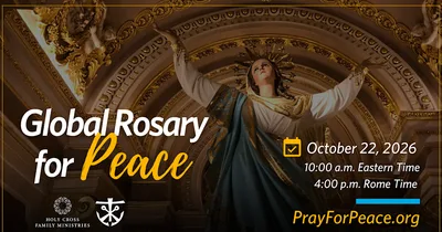 Catholics worldwide invited to join Global Rosary for Peace