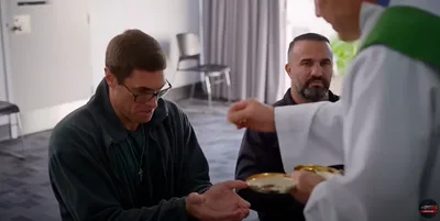 Viral video shows Australian father forgiving children’s killer inside prison, sharing prayer and communion