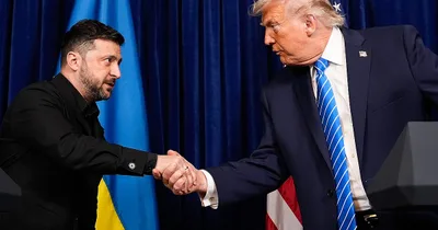 Zelenskyy calls for Trump to visit Ukraine during war anniversary address