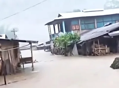 Churches Washed Away as Flash Floods Cripple Border Town in India