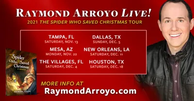 Raymond Arroyo's 'The Spider Who Saved Christmas' book tour announced