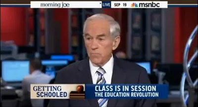 Ron Paul Encourages Families to Homeschool Children, Teach Libertarian Values