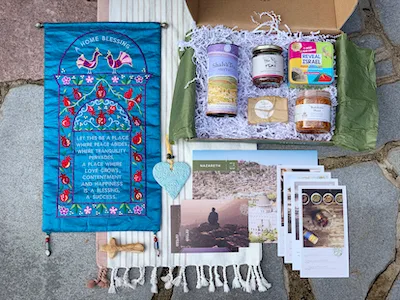 Gift boxes help Western Christians keep small businesses, charities afloat in the Holy Land