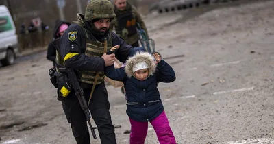 Ukraine begins organized civilian evacuations