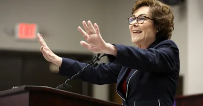 Democratic Sen. Rosen of Nevada narrowly keeps her seat