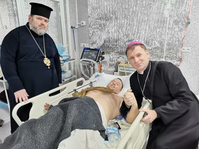 Ukrainian clergy see the good in the face of so much evil