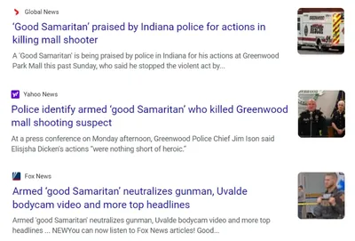 Good Samaritan with a Handgun?