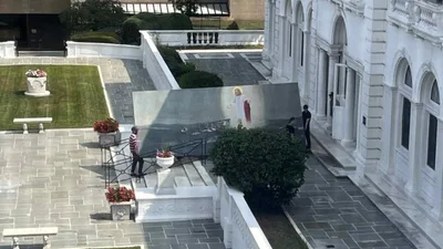 Sean Duffy Celebrates as USMMA Jesus Painting Brought Up from Basement: 'All glory to God!''