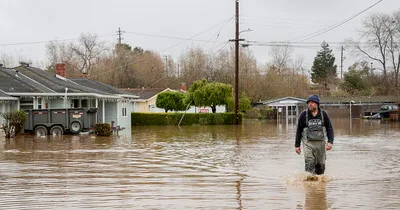 California Storms Cause Widespread Flooding, Mudslide Warnings