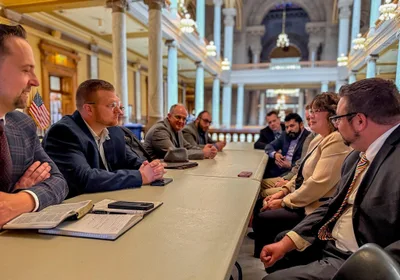 Indiana pastors visit political leaders, offer Scripture, prayer, encouragement | Baptist Press