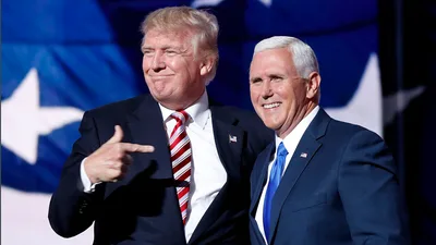 Trump and Pence Give Dueling DC Speeches, Competing for the Future of the Republican Party