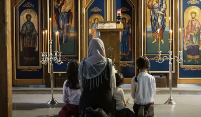 'I believe I'm holding Mary's hand," says Catholic journalist chronicling war in Kyiv