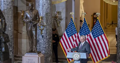 Statue of Rev. Billy Graham Unveiled in U.S. Capitol