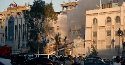 Israel accused of missile strike on Iranian embassy in Syria