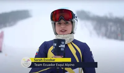 Catholic athlete Sarah Escobar makes history at Winter Olympics