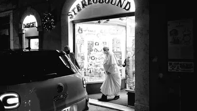 'We must not lose our sense of humor': Pope writes to journalist who caught him leaving record store