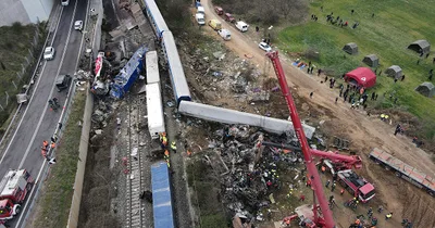 At Least 38 Dead after Trains in Greece Collide Head-On