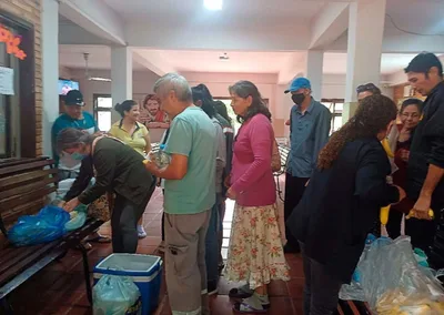 Evangelical churches and Christian volunteers provide support to cancer patients in Paraguay