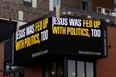 Who’s Behind Those ‘He Gets Us’ ads about Jesus?