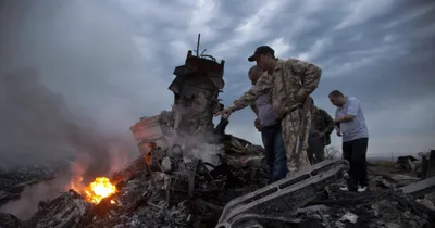 Malaysian Airlines flight shot down over Ukraine
