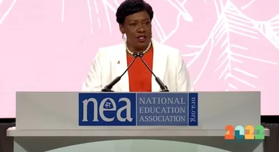 National Education Association president calls abortion 'fundamental freedom' at annual teachers' gathering