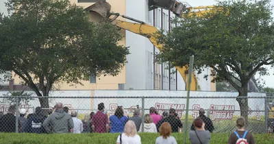 Demolition begins on site of Parkland High School massacre