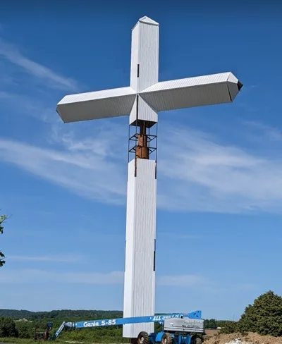 Pennsylvania Church Erecting 108-Foot-Tall Cross to 'share the hope of Jesus''