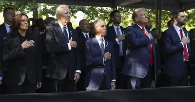 Presidential Candidates Attend 9/11 Memorial