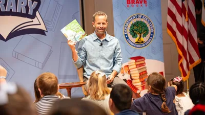 'God's not done with America': Kirk Cameron leads children's story hour at Library of Congress