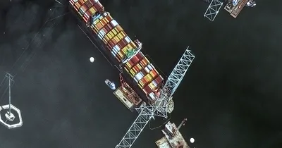 FBI Agents Search Ship That Struck Baltimore Bridge