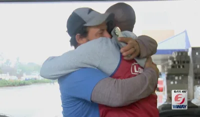 A Dad Who Fell on Tough Times Was Biking 10 Miles to Work Each Day Until This Good Samaritan Felt 'God Telling' Him to Give Him His Car