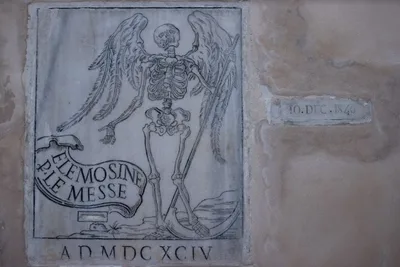 This Rome church is devoted to burying and praying for the dead