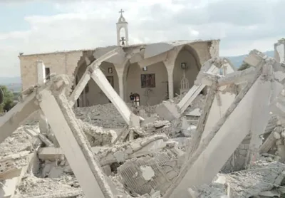 Airstrike on church in Lebanon leaves 8 dead