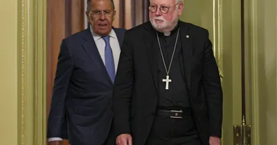 Ukraine war must end, Vatican envoy tells Russia’s Lavrov