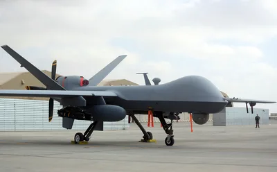 US Says Russian Warplane Hits American Drone over Black Sea