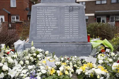 Northern Ireland marks 50 years since Bloody Sunday