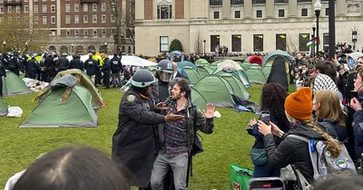NYPD Arrest over 108 at Columbia University Palestine Protest