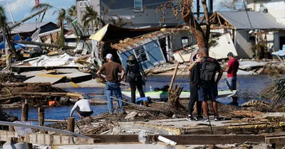 Hurricane Ian Causes Flooding Up the Coast