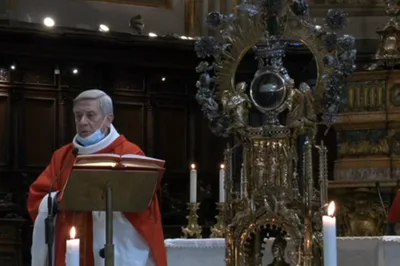 St. Januarius’ blood liquefies for third time in 2021