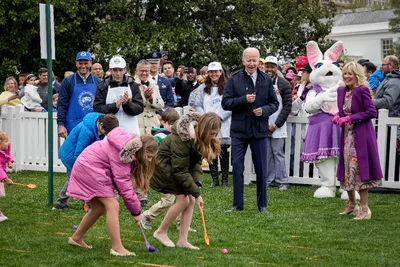 Biden omits God, Jesus while kicking off first White House Easter Egg Roll since pandemic
