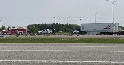 15 Die as Bus, Semitruck Collide in Canada