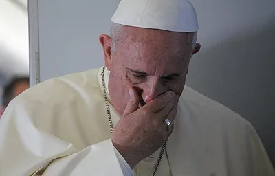 Pope condemns 'absurd violence' after priest is killed in French church