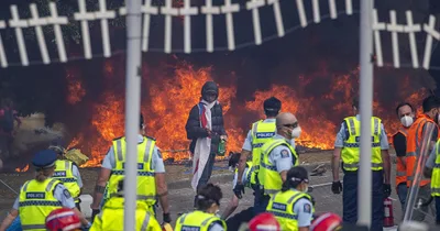 Fires break out in New Zealand protest camps
