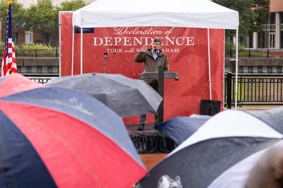 Rain by the River: The Declaration of Dependence Reaches Delaware