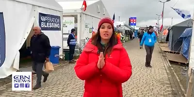CBN's Operation Blessing Greets Ukrainian Refugees With Warm Welcome Near Polish Border