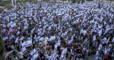 Tens of Thousands Protest in Israel