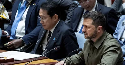 Ukrainian President Attends UN in Person First Time Since War Starts