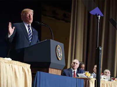 Trump Tells Prayer Breakfast He Wants To Root Out ‘Anti-Christian Bias’ and Urges ‘Bring God Back’